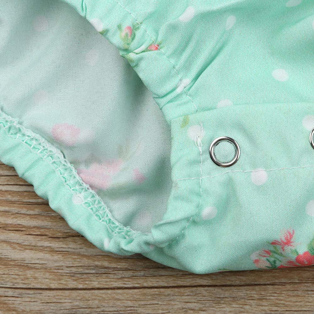 2017 new Baby Girl Rompers Summer Girls Clothing Flower Rompers Newborn Baby Clothes Cute Baby Jumpsuits Infant Girls Clothing